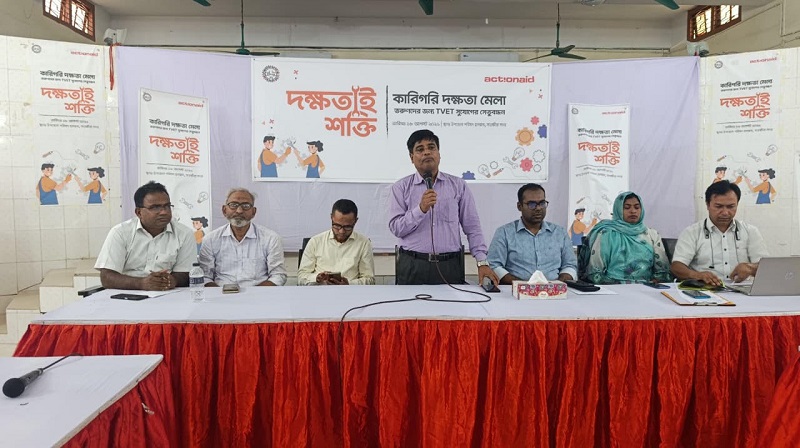  সাতক্ষীরায় কারিগরি দক্ষতা মেলা অনুষ্ঠিত 